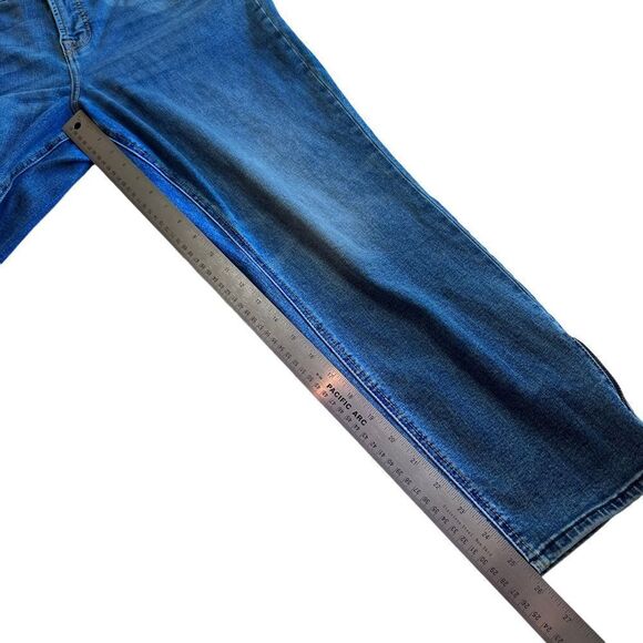 Jen7 By 7 For All Mankind Side Zip Ankle Skinny Jean - Picture 10 of 11